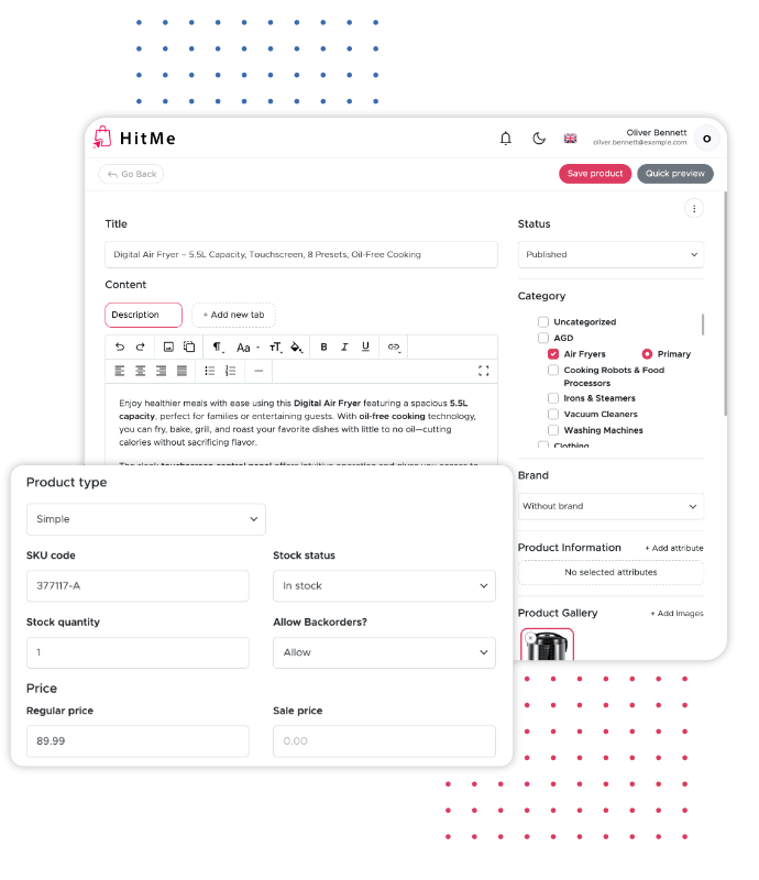 Comprehensive Product Management