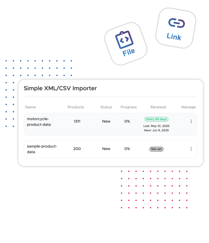 Smart Detection & Import Scheduling