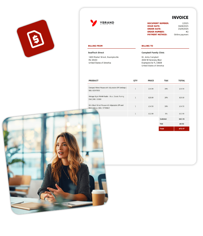 Generate Invoices in One Click