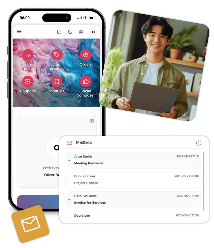 Stay Connected with Real-Time Email Previews