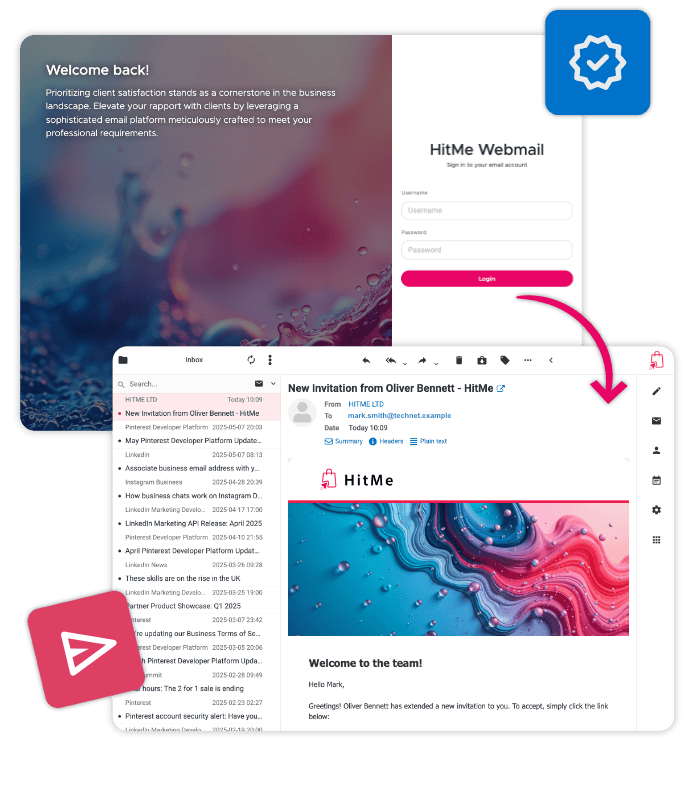 Her Yerden Profesyonel Webmail