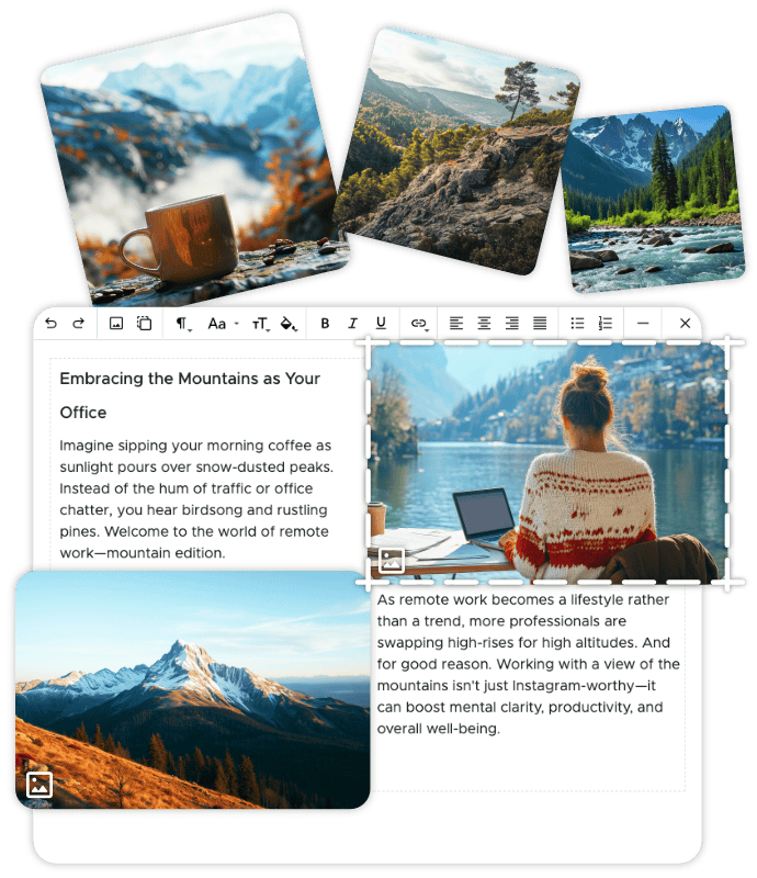 Create Faster with Ready-to-Use Sections