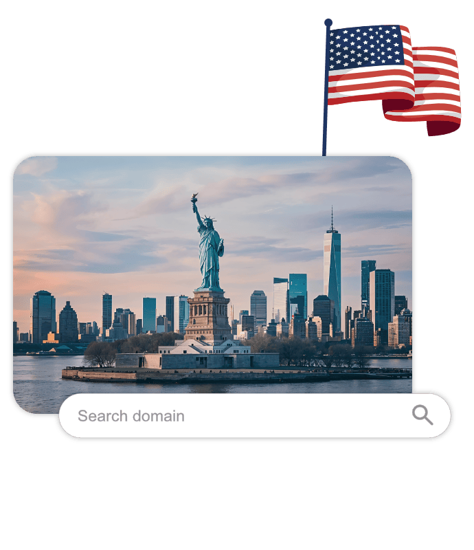 Registriere deine .US-Domain