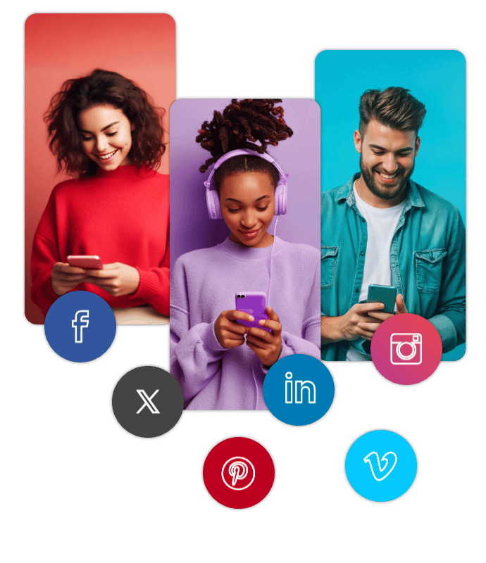 Efficiently schedule, optimize, and track your posts for maximum reach and engagement.