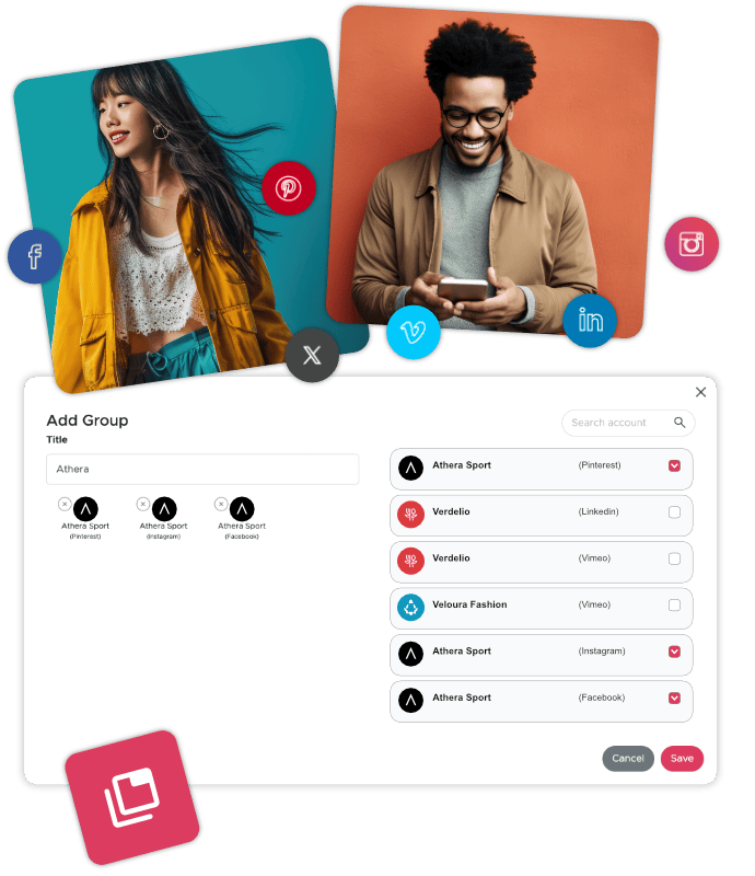 Organise Accounts into Groups