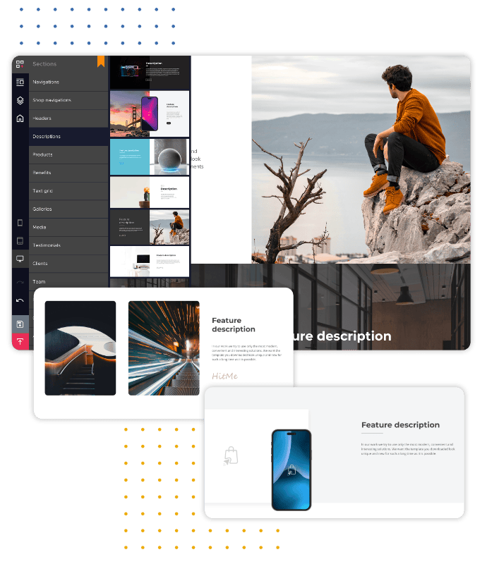 HitMe Website Builder