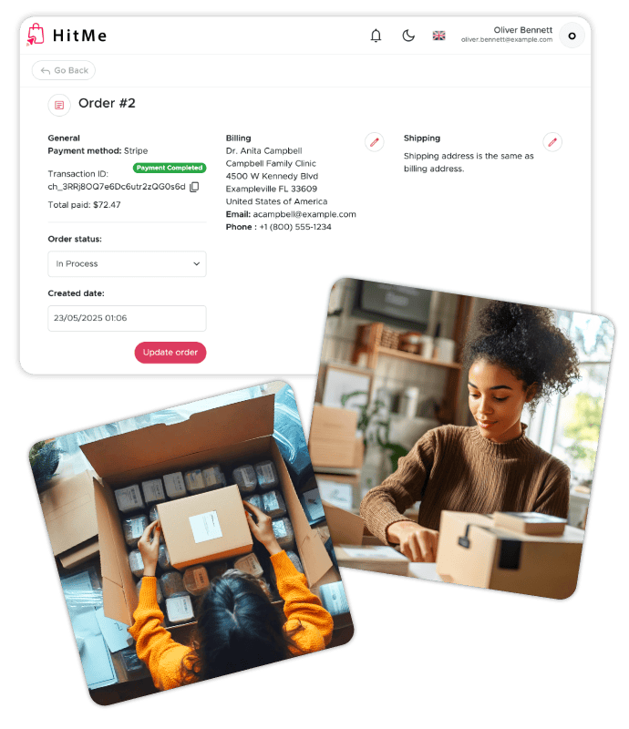 Efficiently Manage All Customer Orders