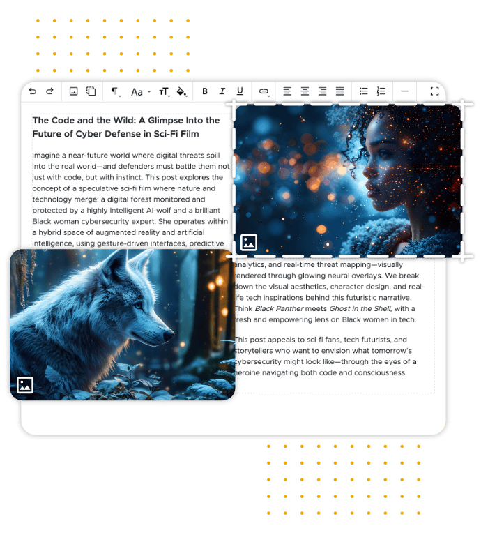 Design Your Posts with Visual Sections