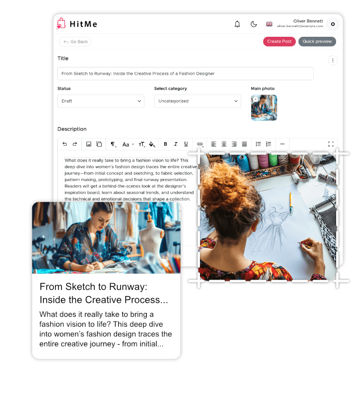 Create and Publish Blog Posts Your Way