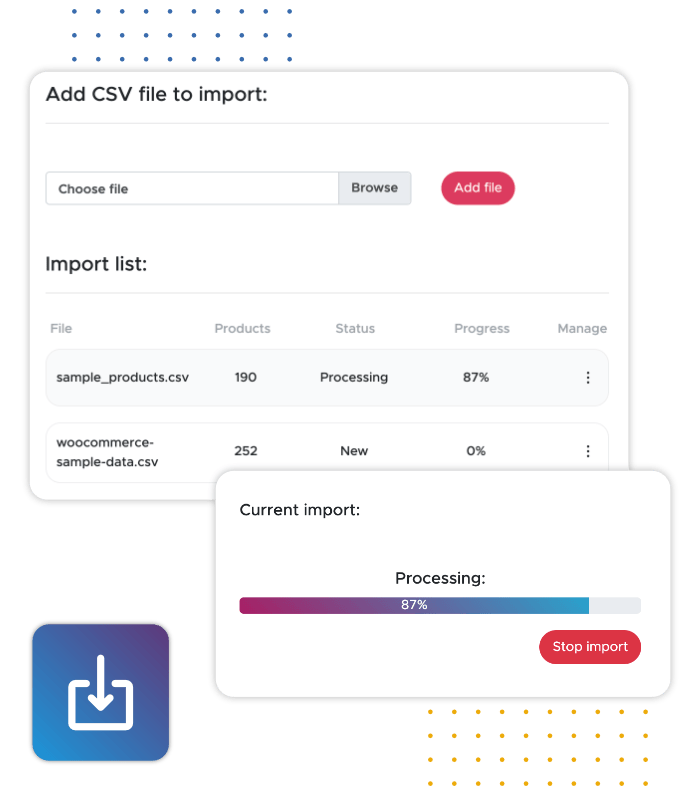 Import WooCommerce Data with One Click