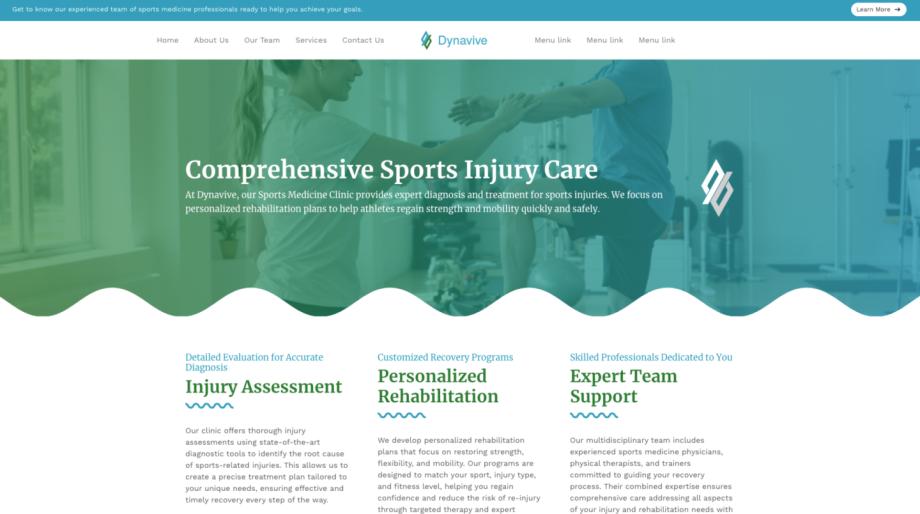 Dynavive - Comprehensive Therapy & Rehab for Sports Medicine