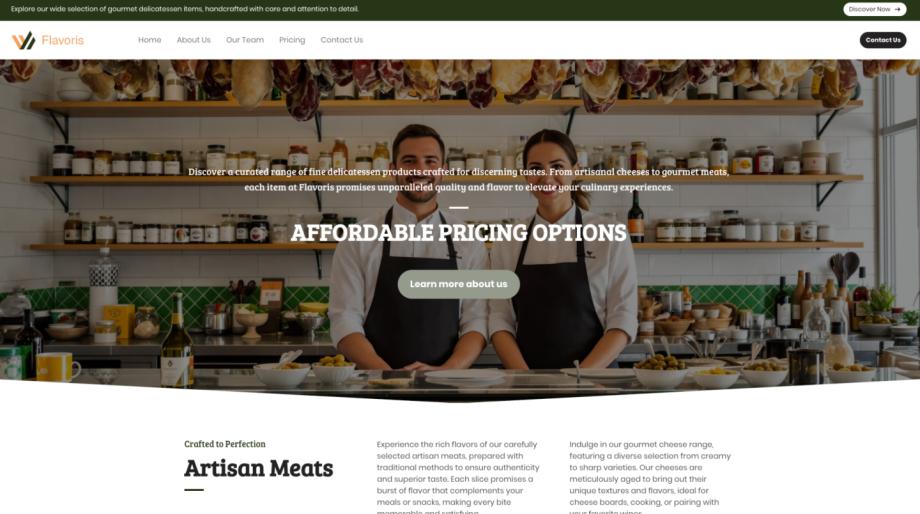 Flavoris - Exquisite Delicatessen Food Specialists