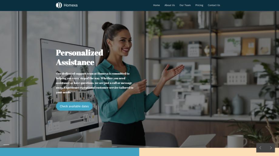 Homexa - Real Estate Agency Website Template
