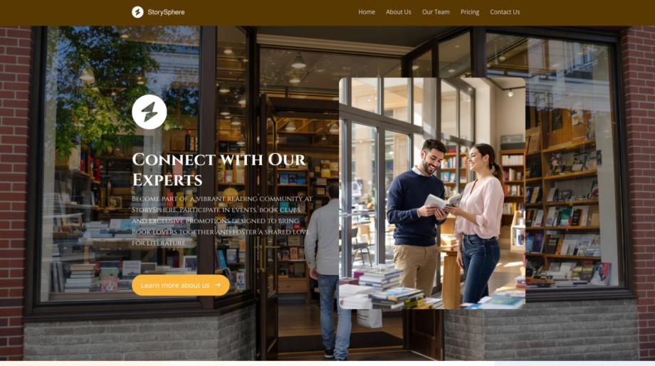 StorySphere - Modern Bookstore Theme