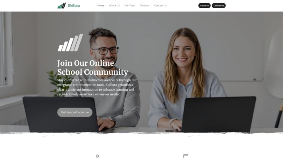 Skillora - The Modern Online School Template
