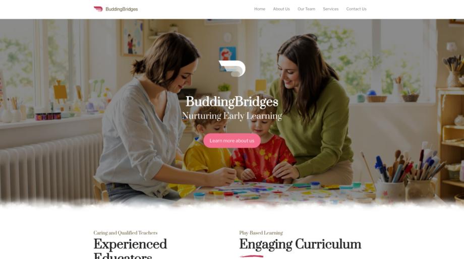 BuddingBridges - Preschool Education Theme