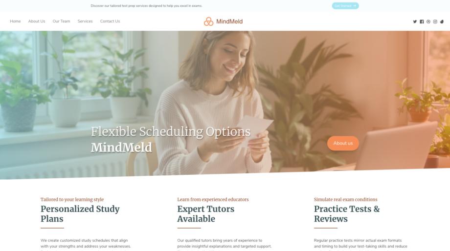MindMeld - Comprehensive Test Prep Support for Educational Success