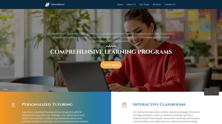 GeniusSprout - Educational Support Learning Center