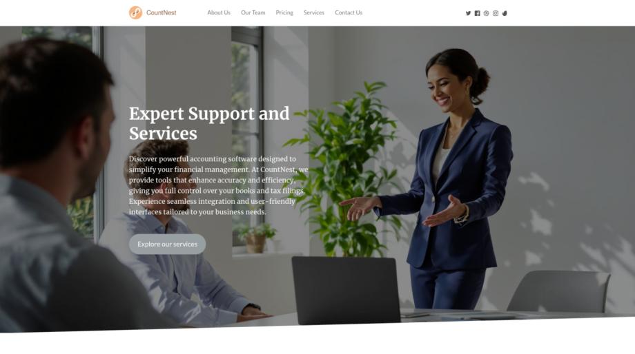 CountNest - Streamline Your Accounting Process with Ease