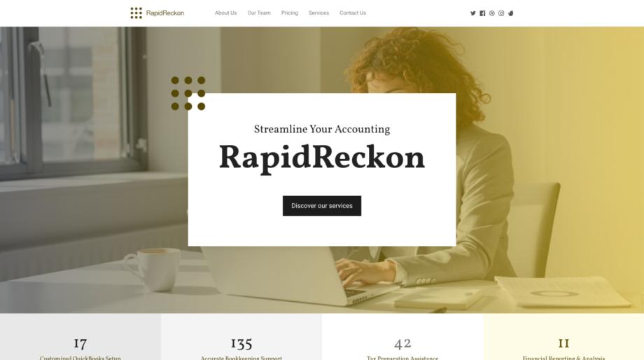 RapidReckon - Streamlined Accounting Solution for QuickBooks Consultants