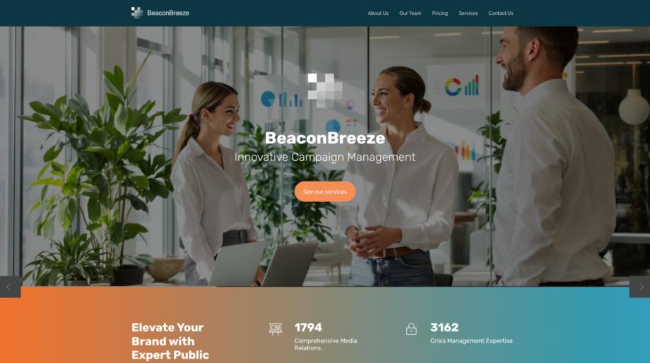 BeaconBreeze - Dynamic Marketing & PR Agency Theme