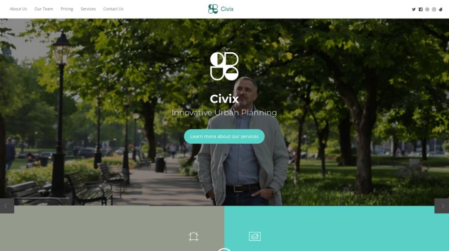 Civix - Professional Urban Planner Design Template
