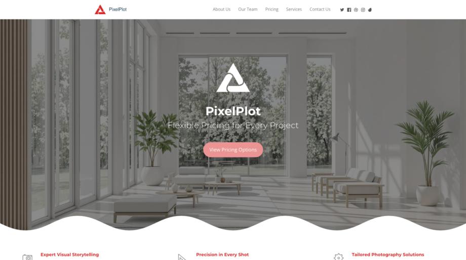 PixelPlot - Architectural Photographer Portfolio Template