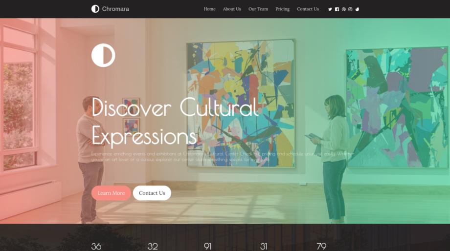 Chromara - Modern Cultural Center Template