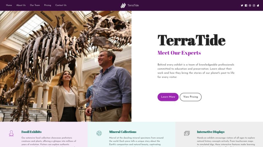 TerraTide - Explore the Wonders of Natural History
