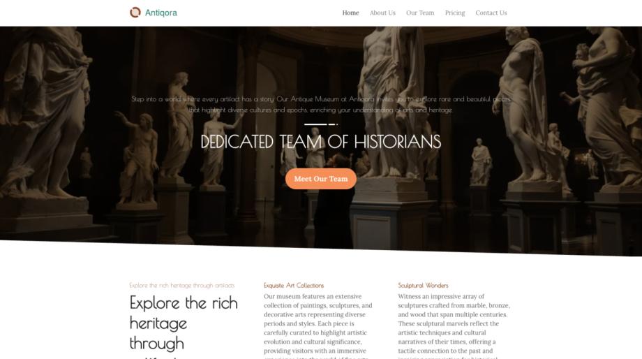 Antiqora - Discover the Elegance of Antique Artifacts at Your Fingertips
