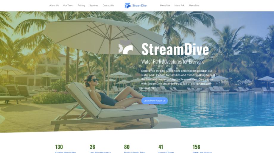 StreamDive - Adventure in the Water Park Wilderness