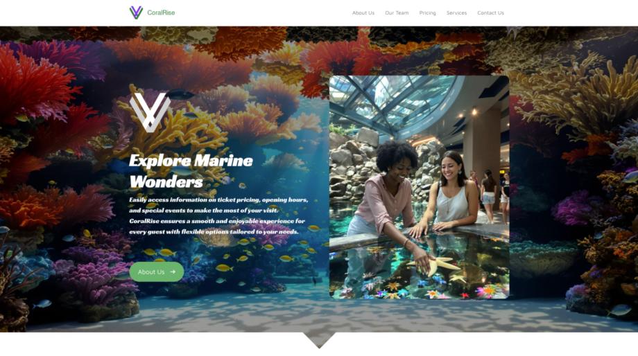 CoralRise - Interactive Aquarium Experience