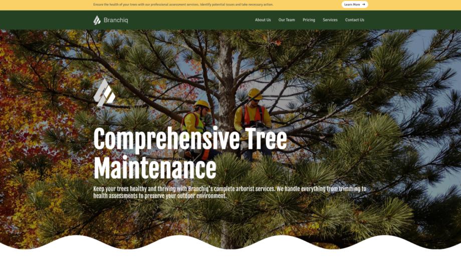 Branchiq - Modern Landscaping & Outdoor Design Template