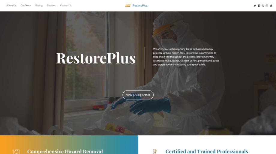 RestorePlus - Professional Biohazard Cleanup Services
