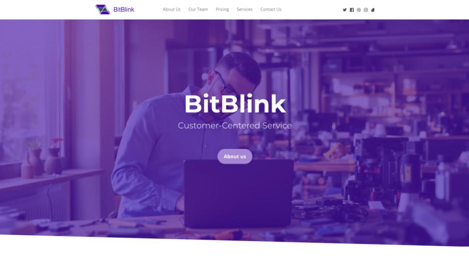 BitBlink - Professional Computer Repair Services Template