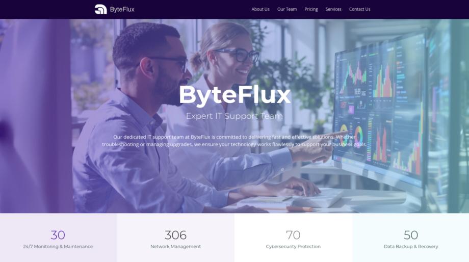 Professional IT Support Services with ByteFlux