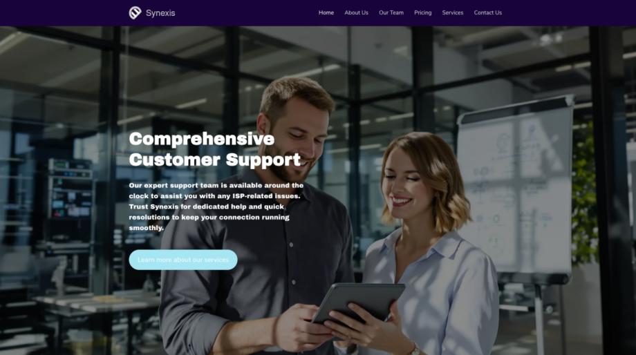 Synexis - Professional ISP Technology Services Template