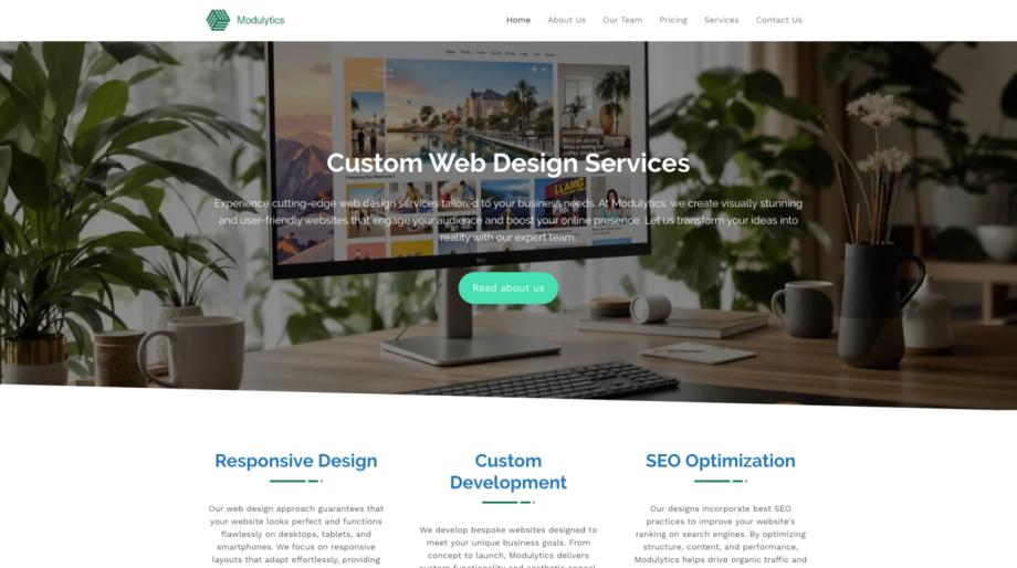 Modulytics - Professional Web Design Services for Tech Businesses
