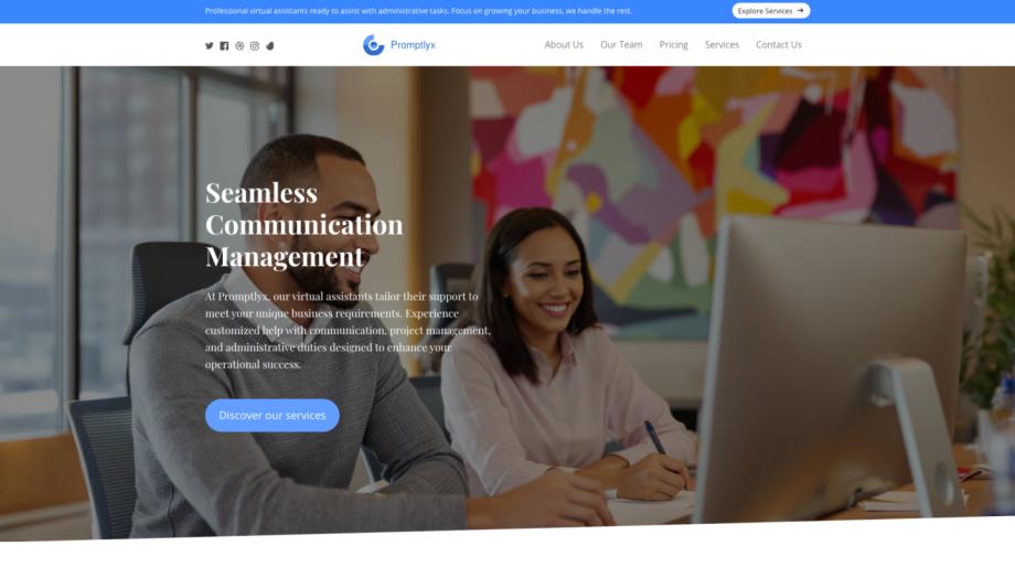 Promptlyx - Professional Virtual Assistant Services