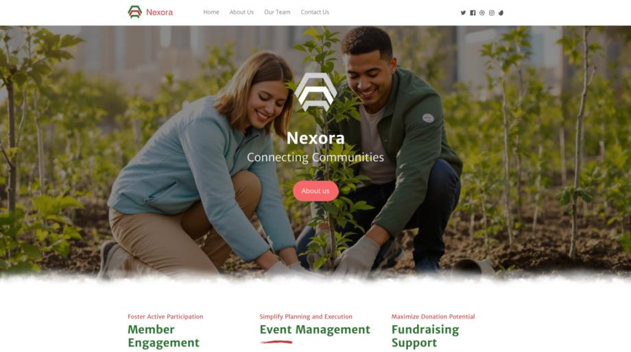 Nexora - Professional Association Template