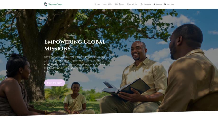 BlessingQuest - A Modern Platform for Missionary Organizations
