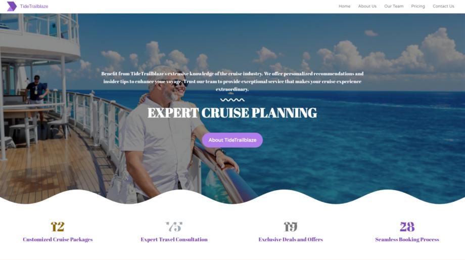 TideTrailblaze - Adventure-filled Cruise Agency Template