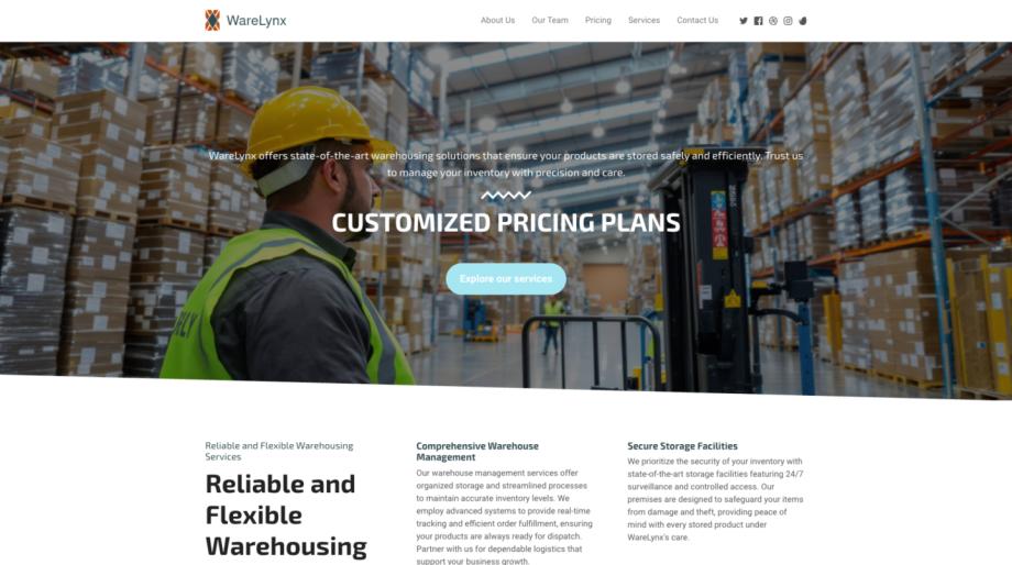 WareLynx - Streamline Your Logistics Operations with Ease