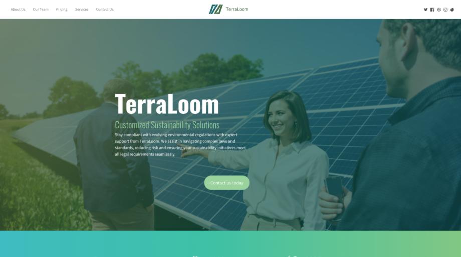 TerraLoom - Sustainable Solutions for Environmental Services