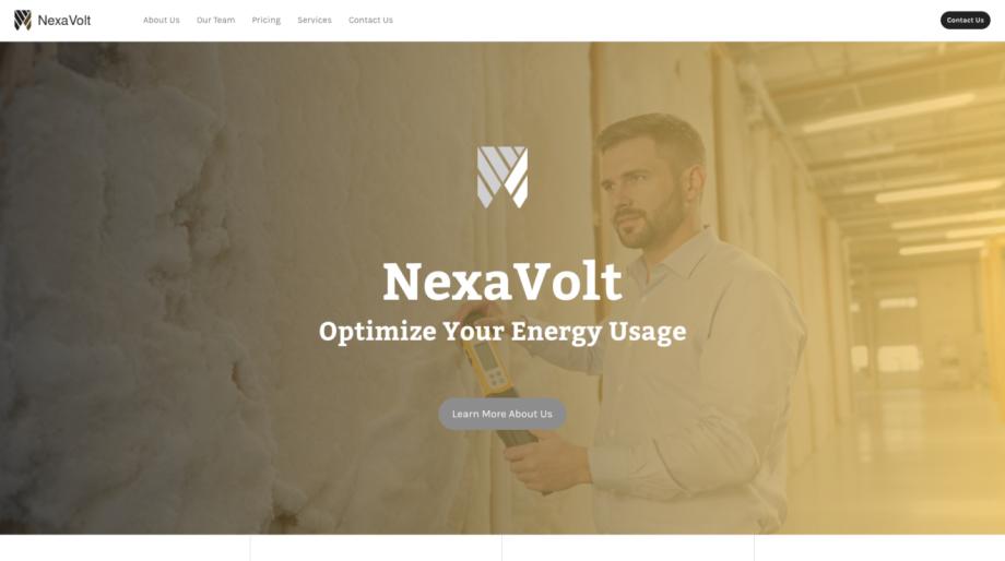 NexaVolt - Energy Efficiency Consultant Website Template