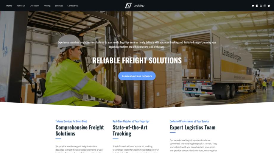 Logistiqo - Streamline Your Freight Service Operations with Ease