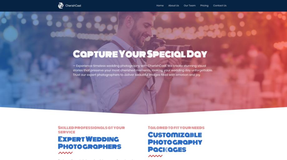 CherishCast - Wedding Photography Showcase