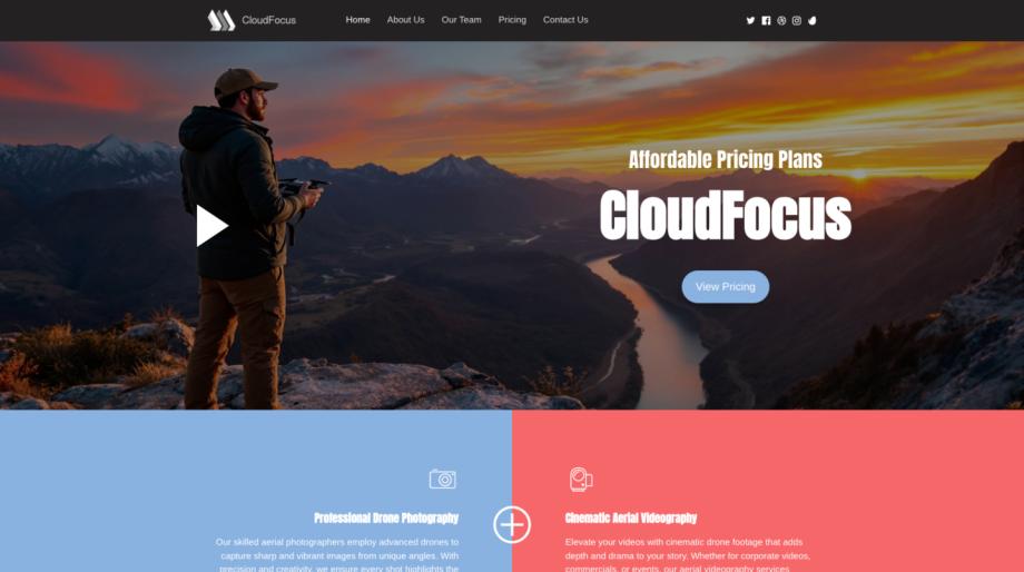 CloudFocus - Capturing Stunning Aerial Photography Moments