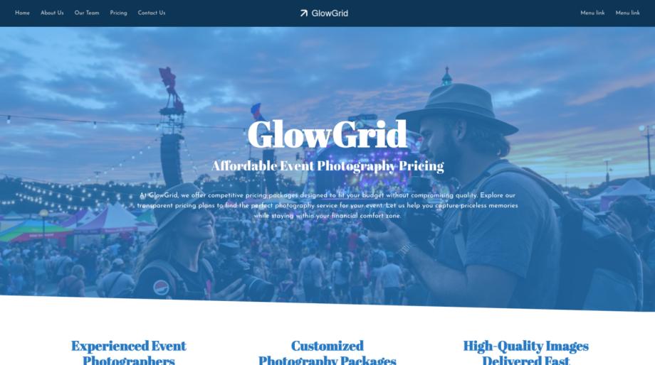 GlowGrid - Capturing Memorable Moments for Events with Style