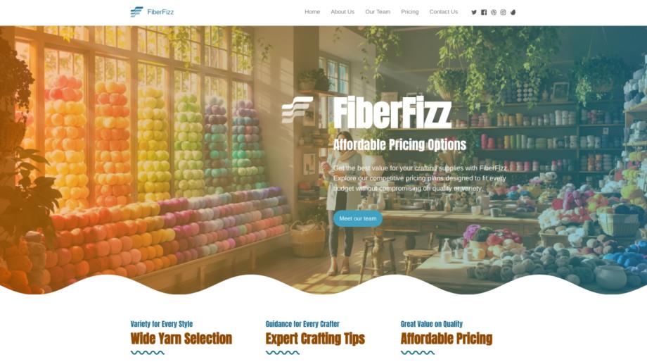 FiberFizz - Your Ultimate Yarn Store Experience